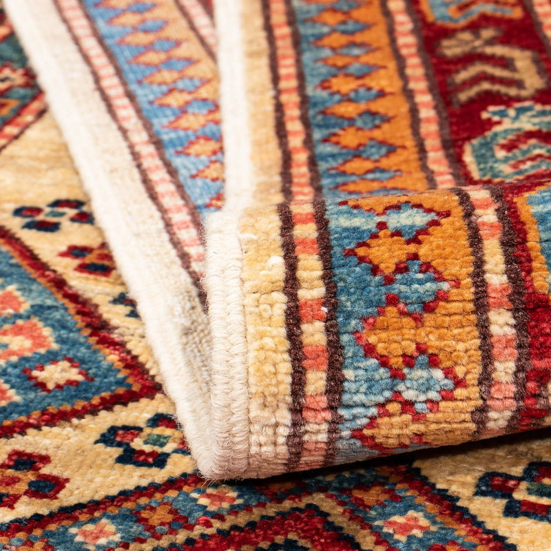 Tappeto corsia Tappeto Ziegler - Kazak - 309 x 74 cm - multicolore