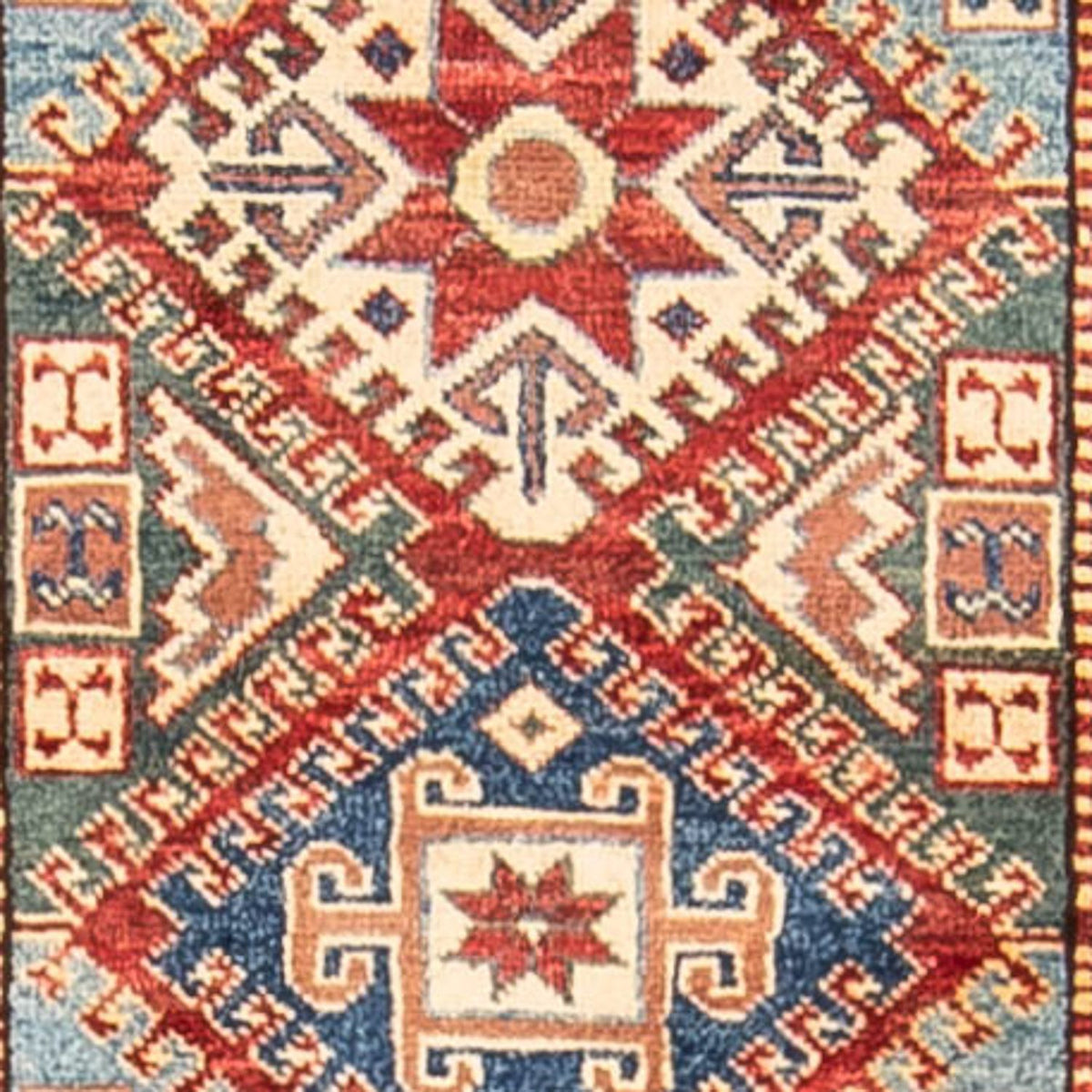 Tappeto corsia Tappeto Ziegler - Kazak - 310 x 74 cm - multicolore