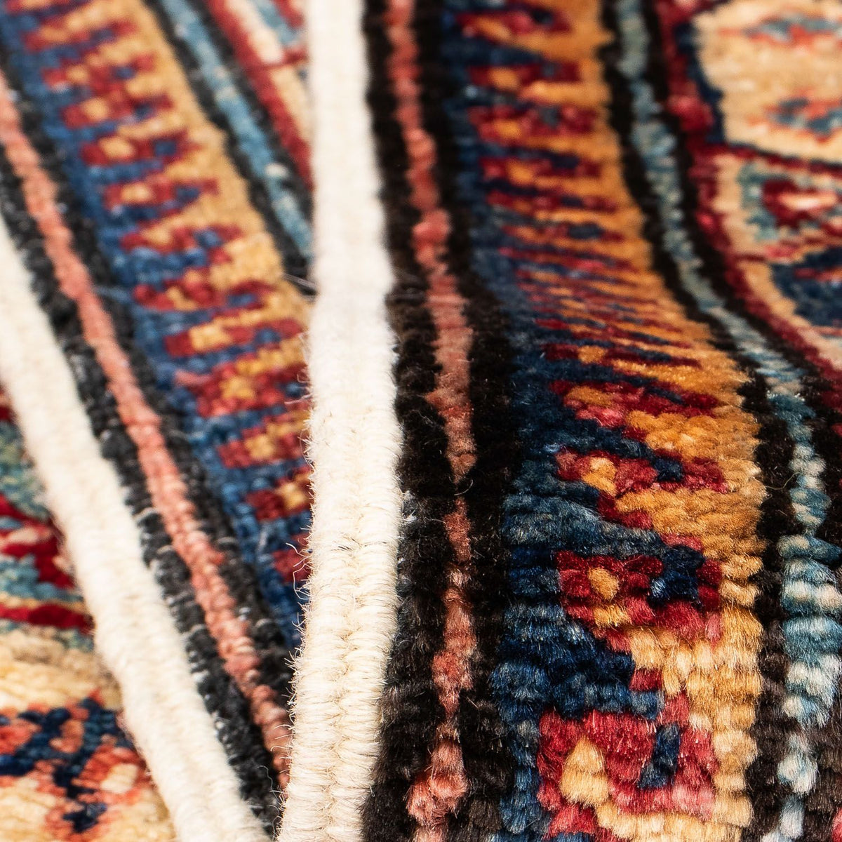 Tappeto corsia Tappeto Ziegler - Kazak - 305 x 76 cm - blu scuro