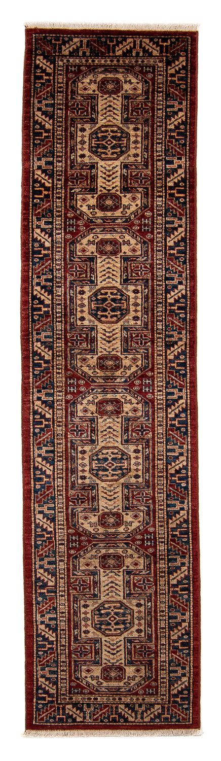 Tappeto corsia Tappeto Ziegler - Kazak - 281 x 62 cm - rosso scuro