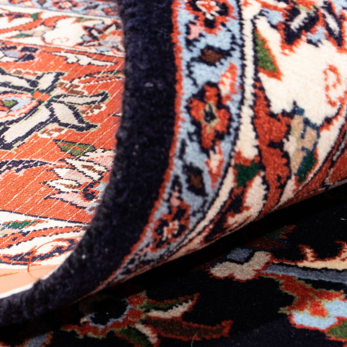 Tappeto Persero - Bidjar - 350 x 243 cm - blu scuro