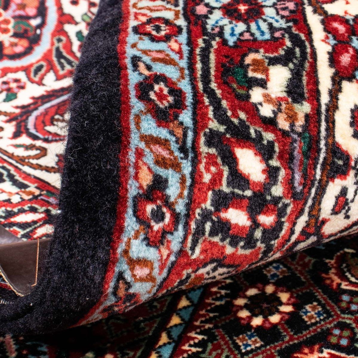 Tappeto Persero - Bidjar - 350 x 251 cm - rosso scuro