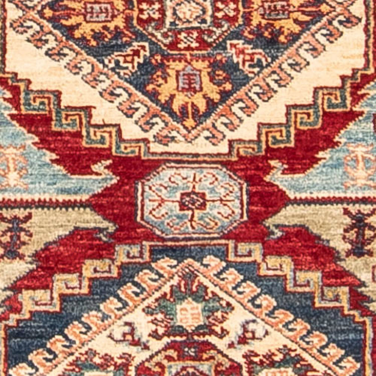 Tappeto corsia Tappeto Ziegler - Kazak - 300 x 76 cm - rosso scuro