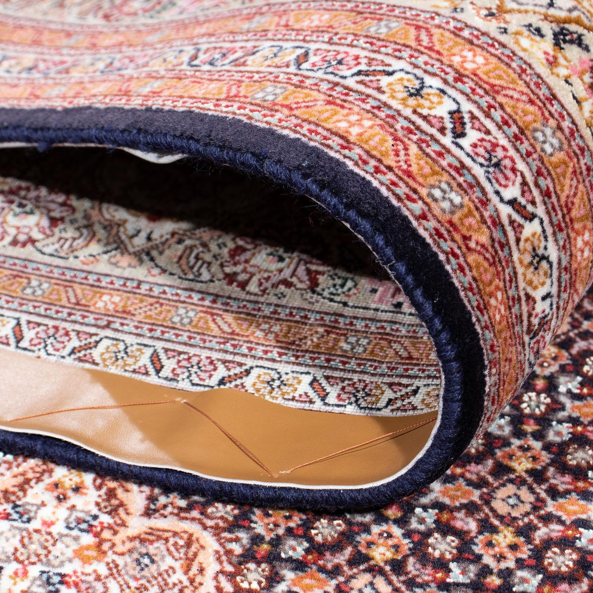 Tappeto Persero - Tabriz - 298 x 196 cm - blu scuro