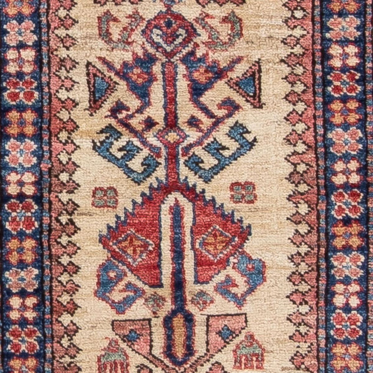 Tappeto corsia Tappeto Ziegler - Kazak - 309 x 70 cm - multicolore