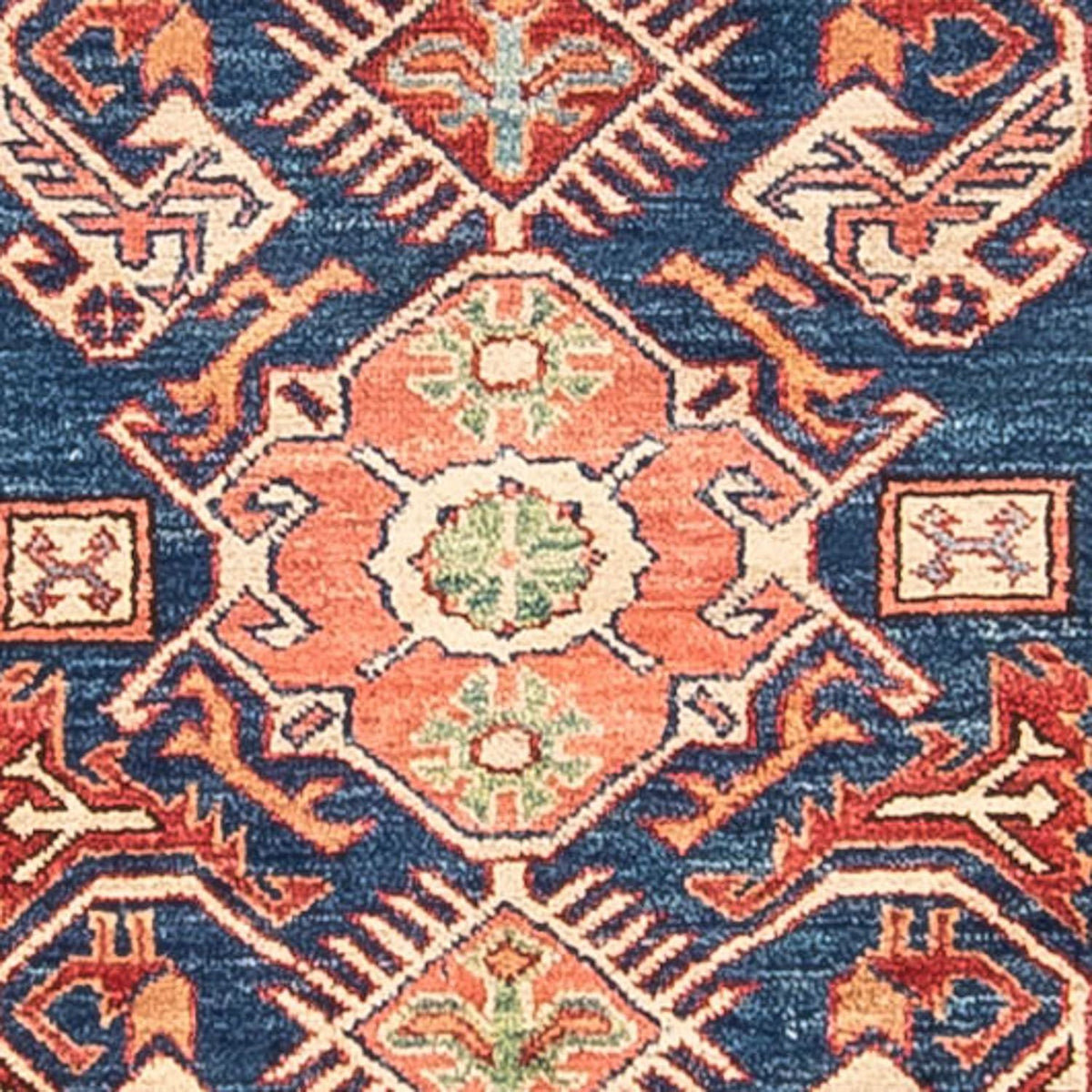 Tappeto corsia Tappeto Ziegler - Kazak - 298 x 78 cm - blu