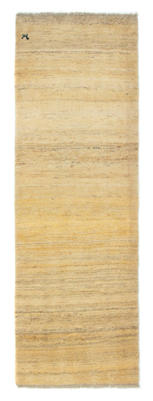 Tappeto corsia Tappeto Gabbeh - Persero - 277 x 93 cm - beige