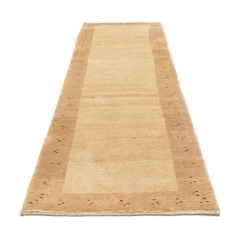 Tappeto corsia Tappeto Gabbeh - Persero - 298 x 88 cm - beige