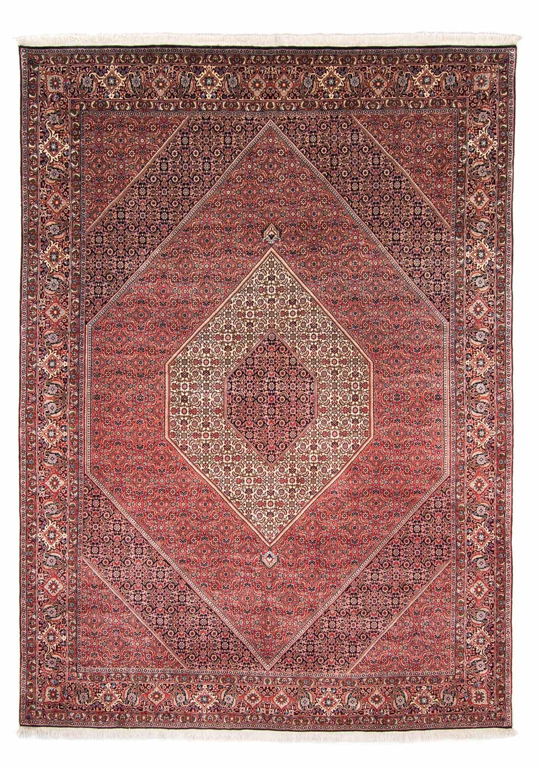 Tappeto Persero - Bidjar - 348 x 252 cm - rosso scuro