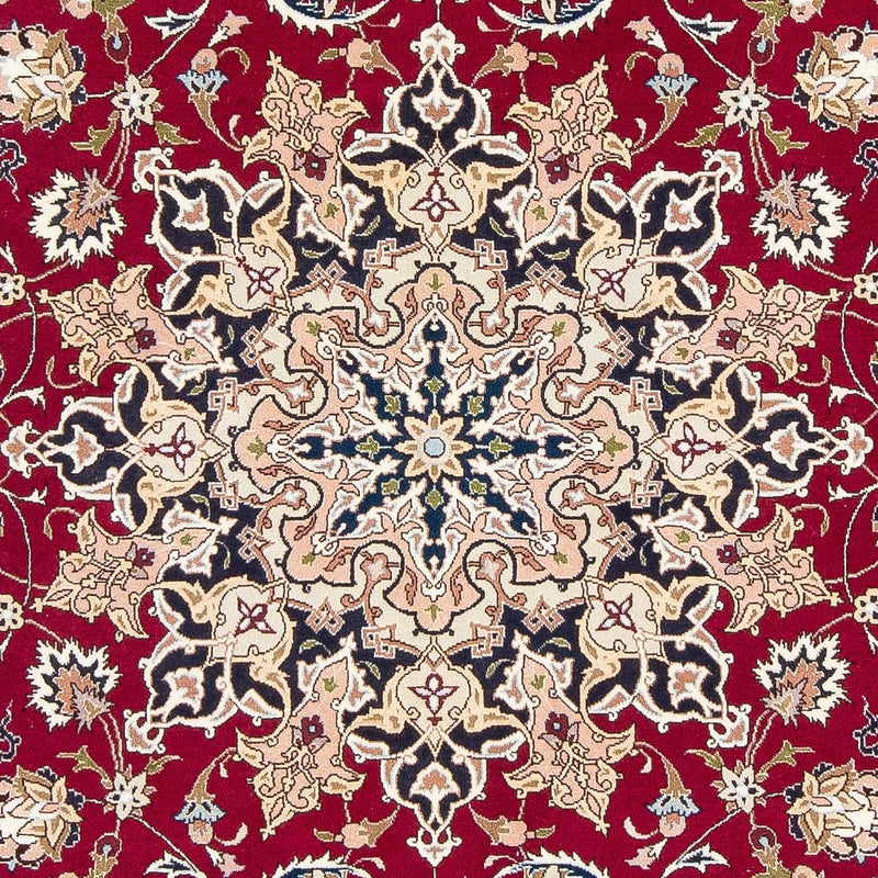 Tappeto Persero - Tabriz - Reale - 293 x 202 cm - rosso scuro