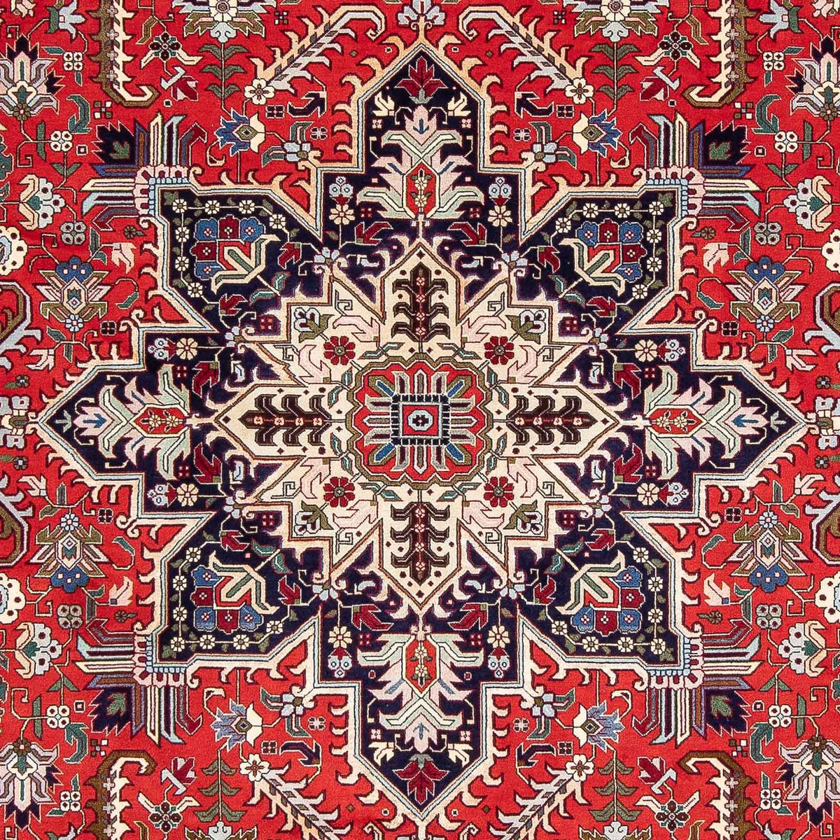 Tappeto Persero - Tabriz - Reale - 302 x 202 cm - rosso