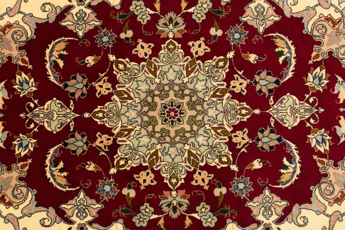 Tappeto Persero - Tabriz - Reale - 146 x 100 cm - rosso