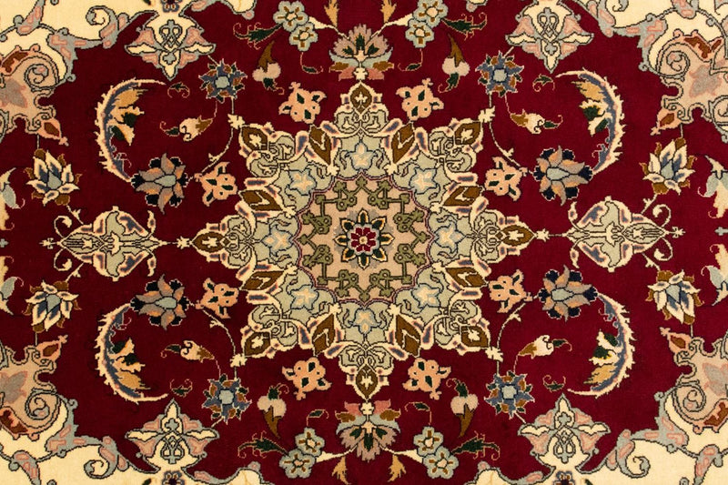 Tappeto Persero - Tabriz - Reale - 146 x 100 cm - rosso