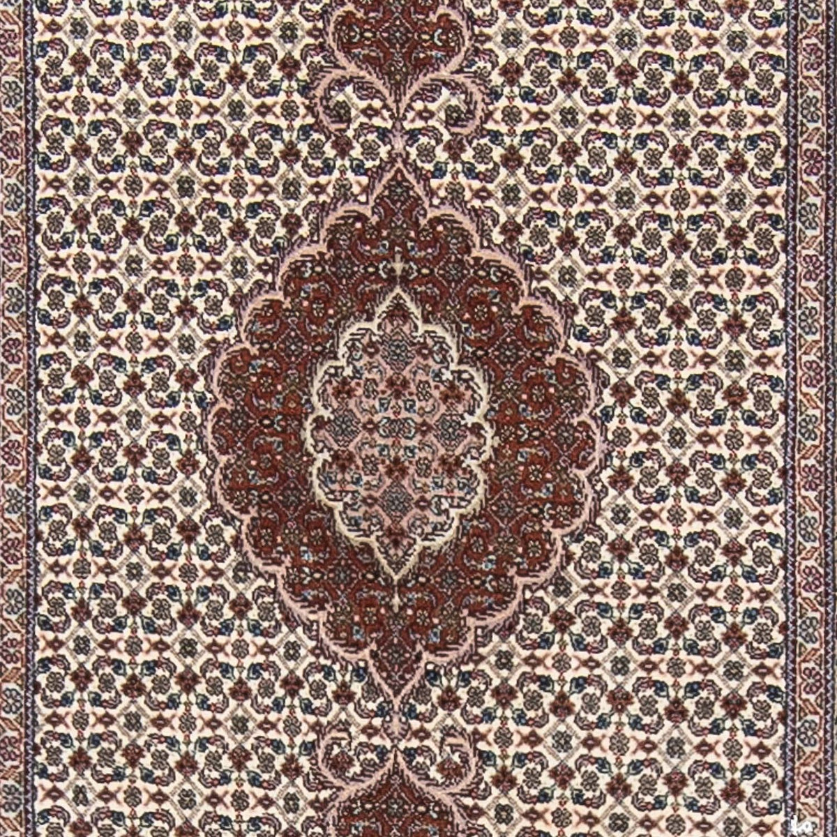 Tappeto corsia Tappeto Persero - Tabriz - 402 x 82 cm - multicolore