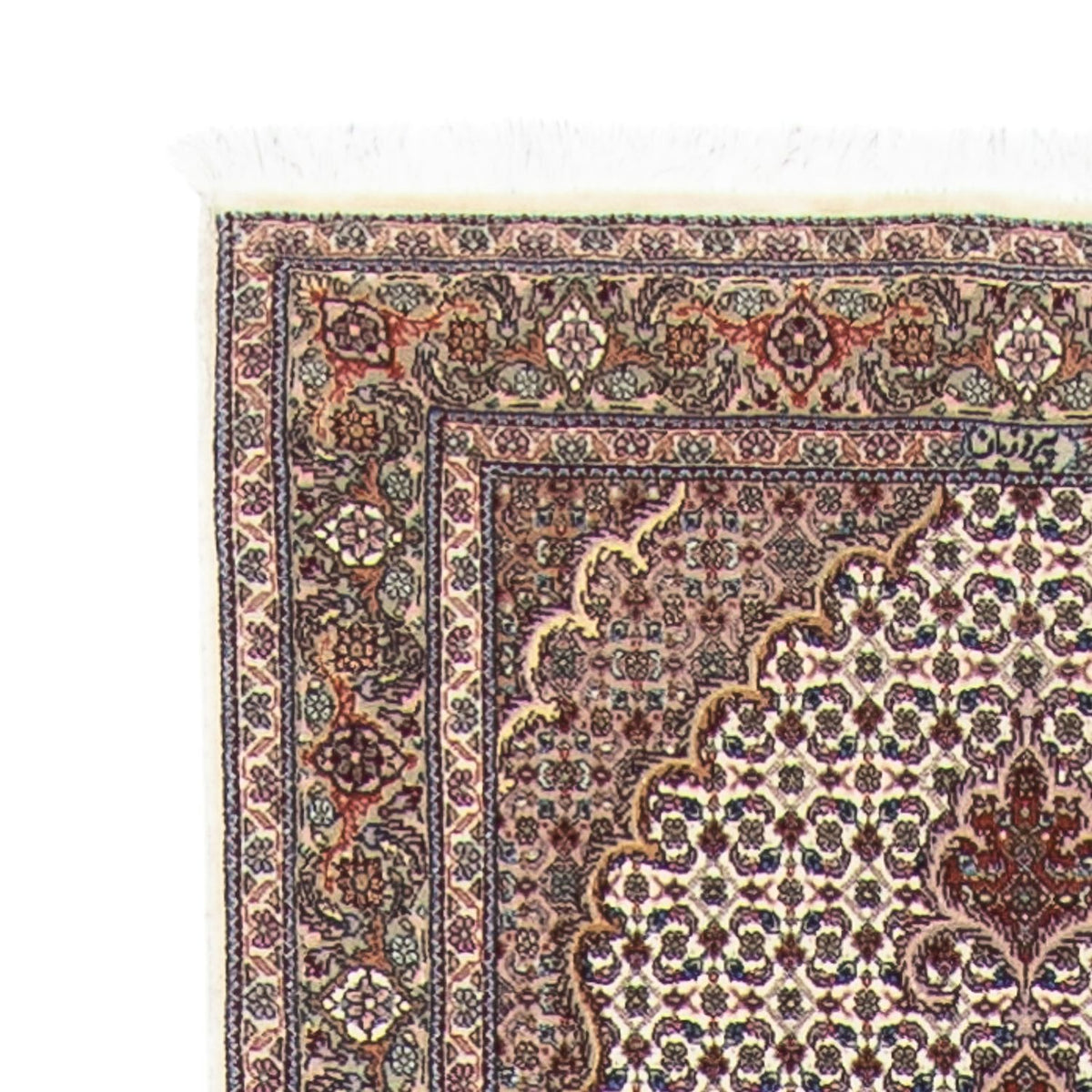 Tappeto corsia Tappeto Persero - Tabriz - 402 x 82 cm - multicolore