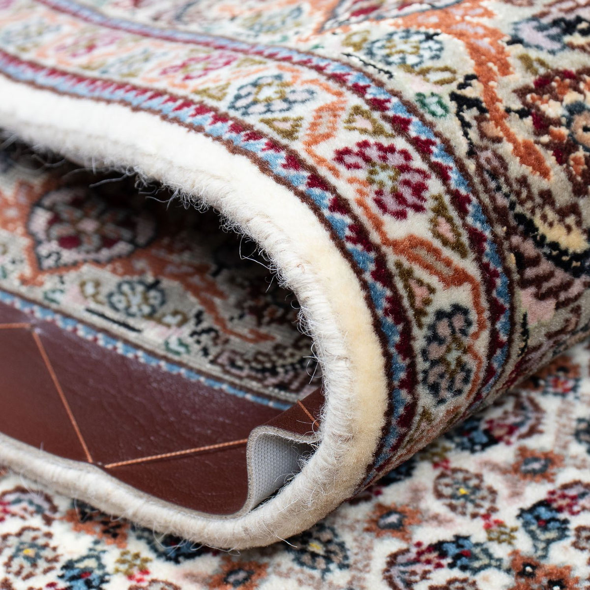 Tappeto corsia Tappeto Persero - Tabriz - 402 x 82 cm - multicolore
