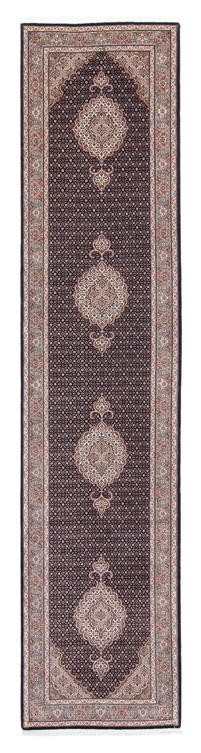 Tappeto corsia Tappeto Persero - Tabriz - 387 x 82 cm - multicolore