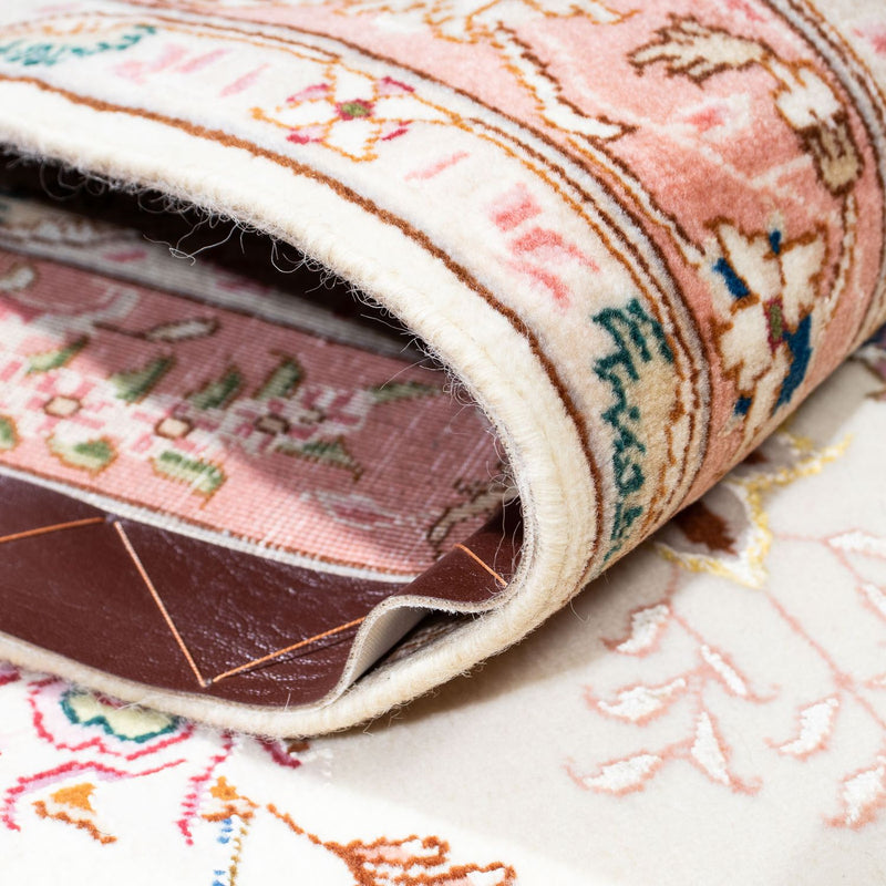 Tappeto corsia Tappeto Persero - Tabriz - Reale - 212 x 82 cm - beige