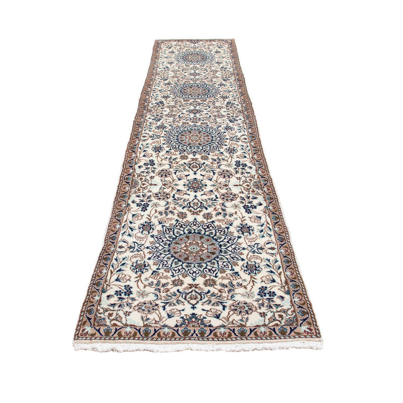 Tappeto corsia Tappeto Persero - Nain - 376 x 75 cm - beige