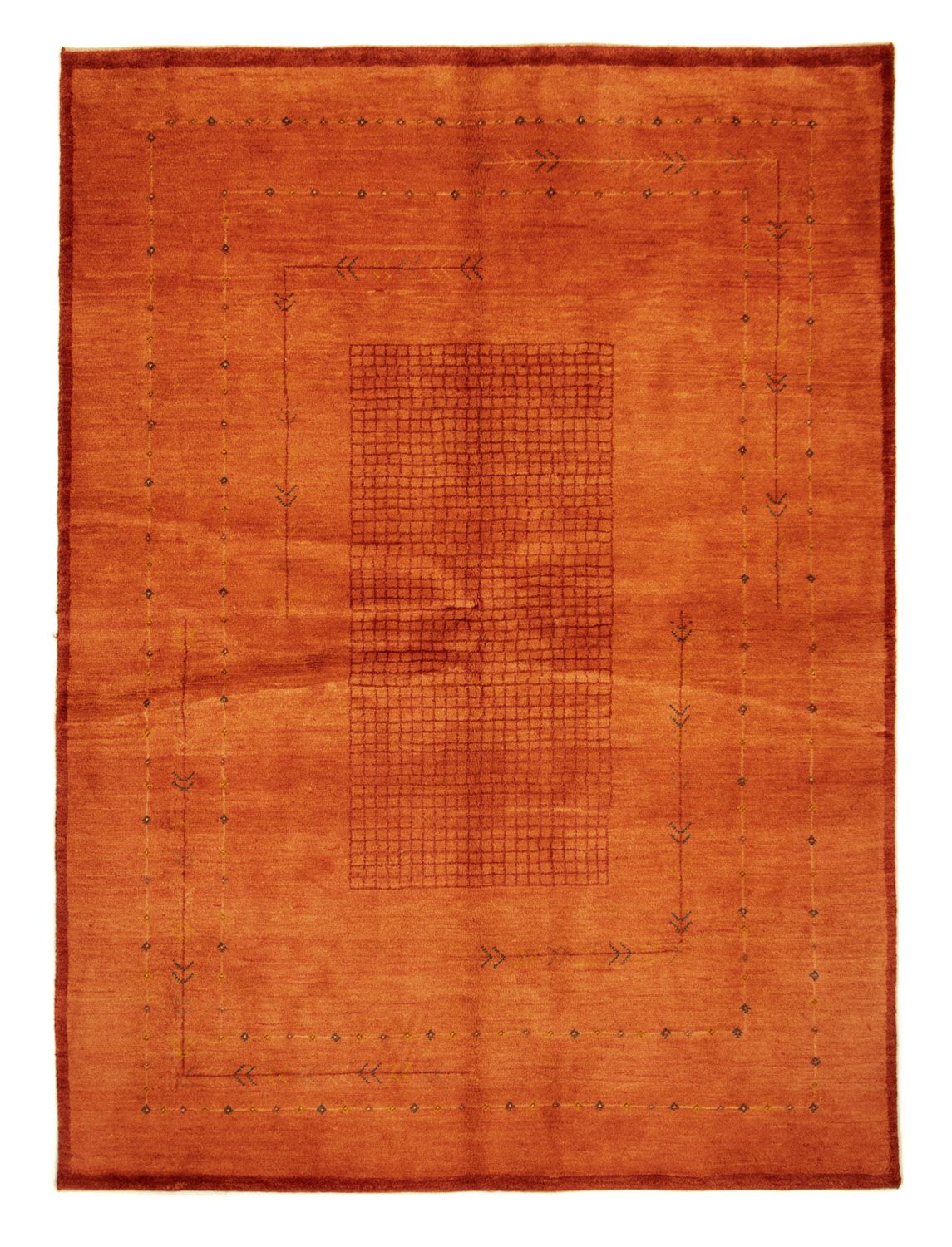 Tappeto Gabbeh - Persero - 230 x 168 cm - rosso