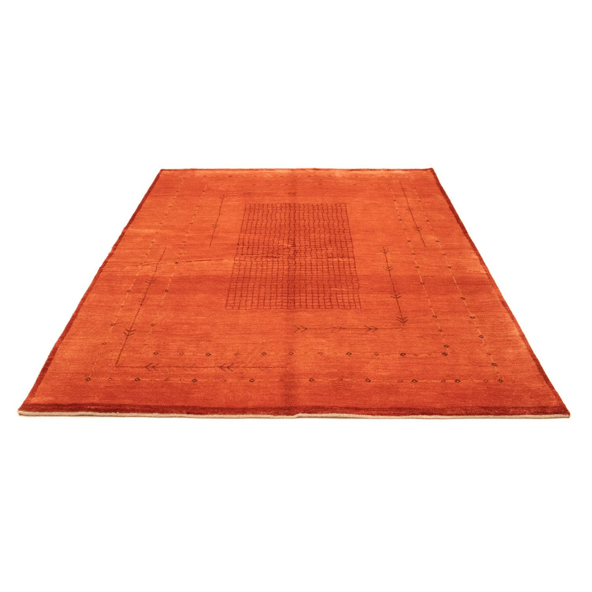 Tappeto Gabbeh - Persero - 230 x 168 cm - rosso
