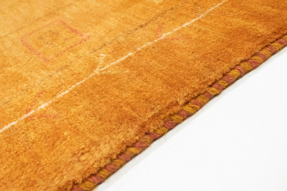 Tappeto Gabbeh - Persero - 193 x 151 cm - oro