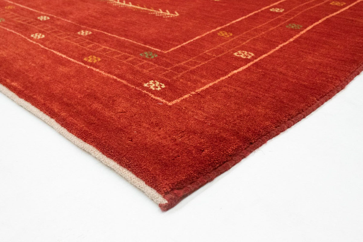 Tappeto Gabbeh - Persero - 193 x 149 cm - rosso