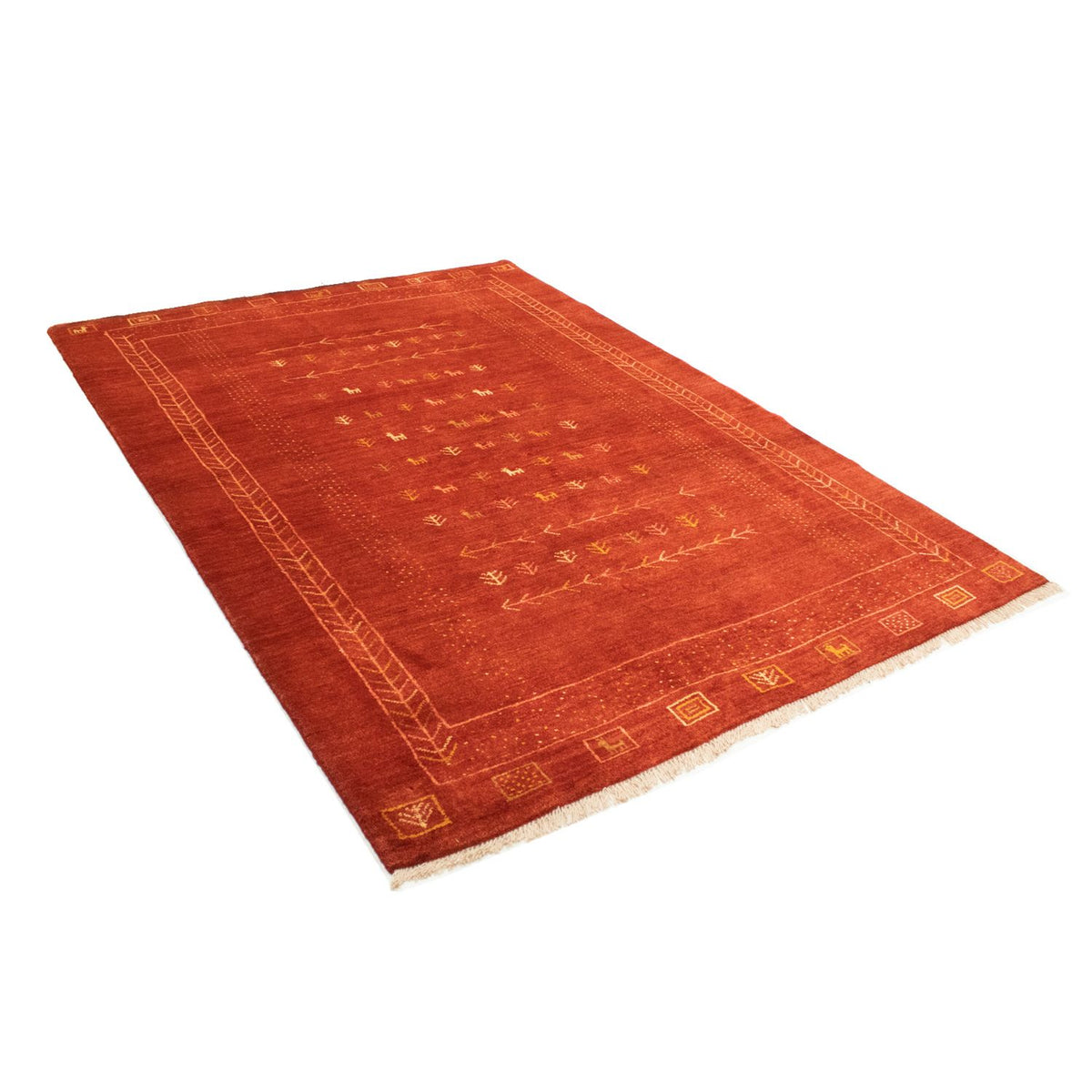 Tappeto Gabbeh - Persero - 240 x 168 cm - rosso