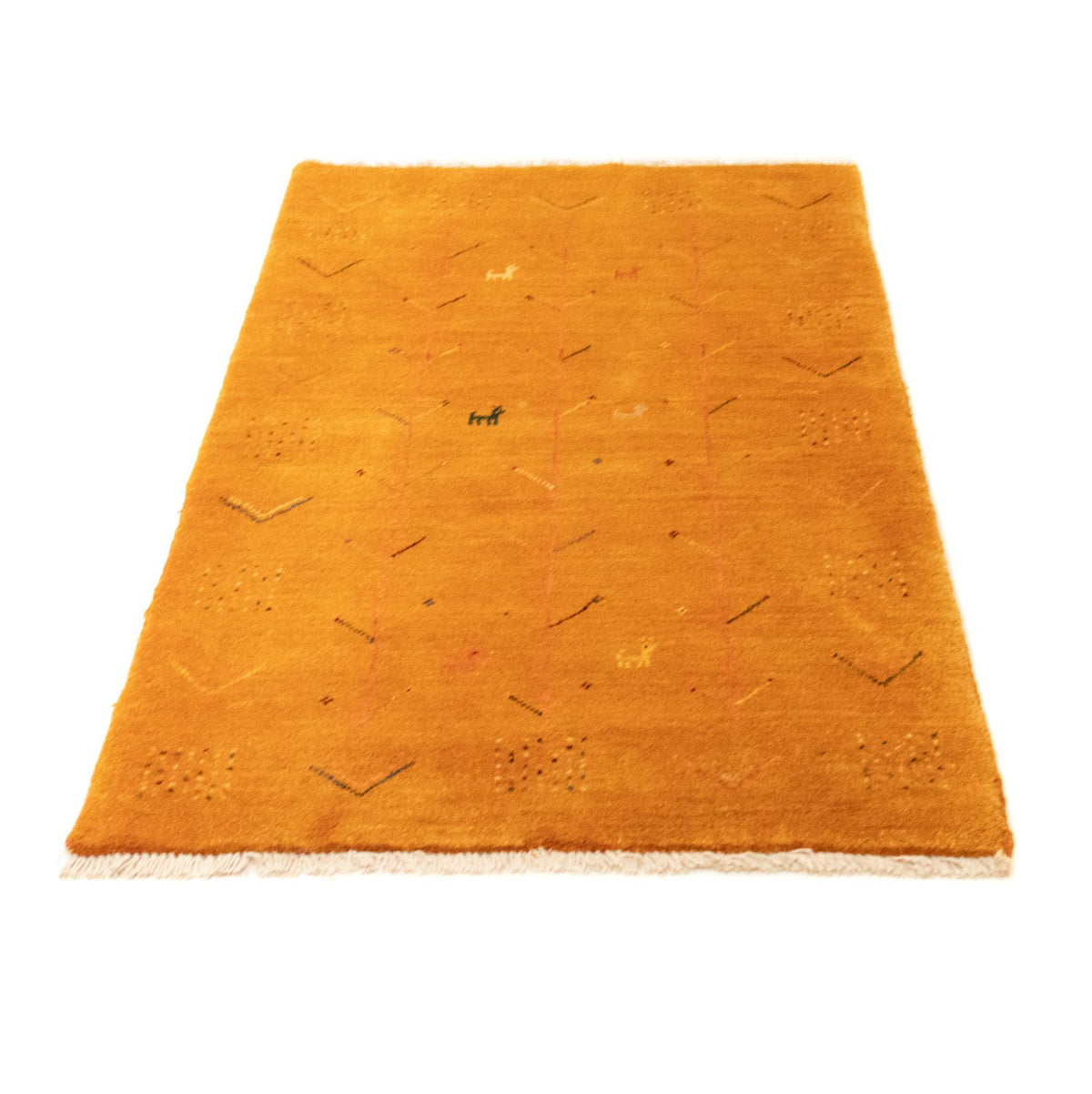 Tappeto Gabbeh - Persero - 130 x 81 cm - oro