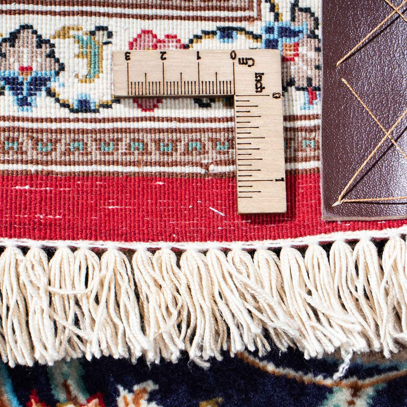 Tappeto Persero - Ghom - 200 x 130 cm - blu scuro