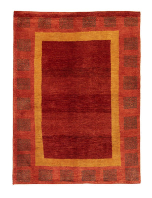Tappeto Gabbeh - Persero - 198 x 147 cm - rosso