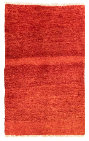Tappeto Gabbeh - Persero - 120 x 74 cm - rosso