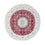 Tappeto Persero - Nain rotondo - 295 x 295 cm - rosso scuro