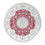 Tappeto Persero - Nain rotondo - 300 x 300 cm - rosso scuro