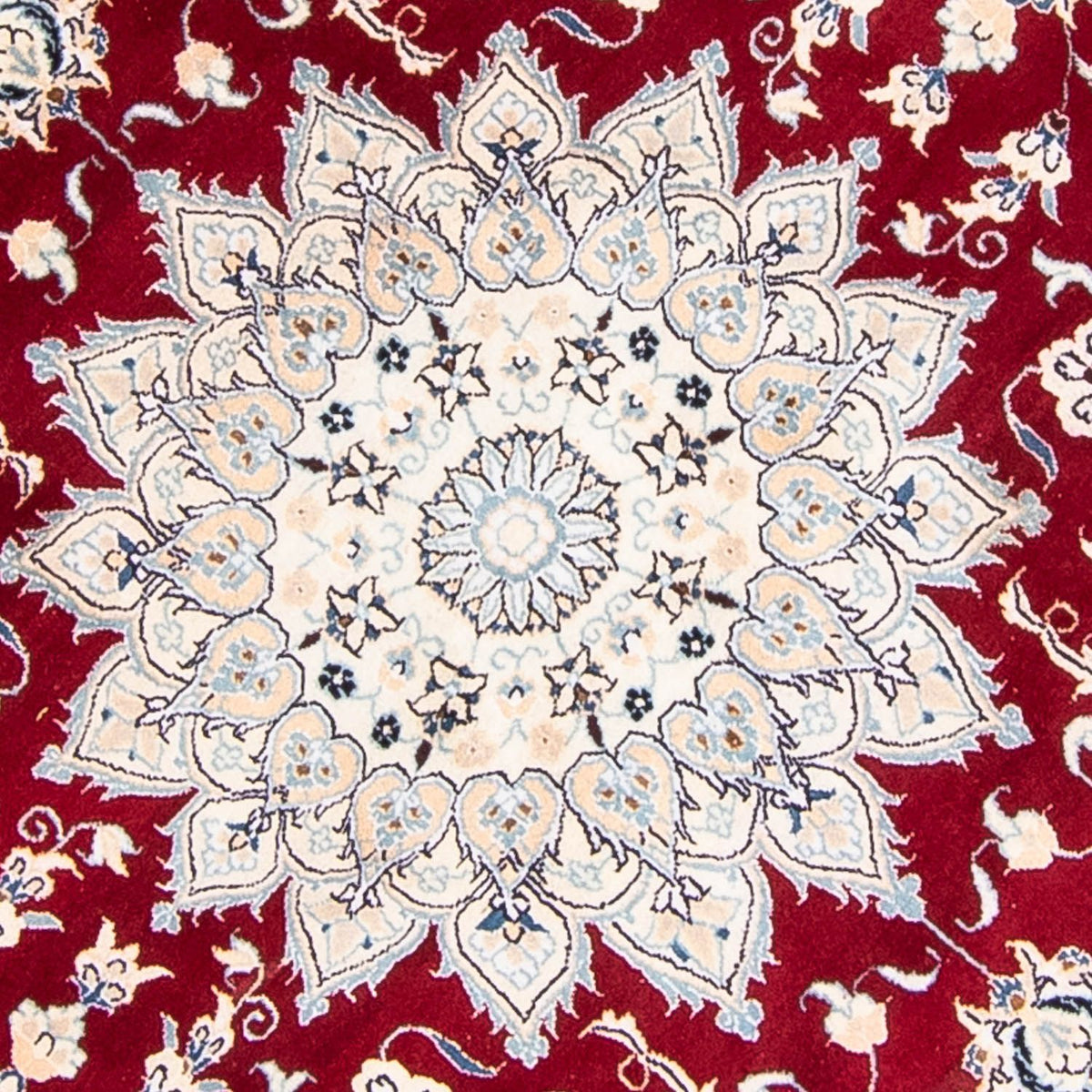 Tappeto Persero - Nain rotondo  - 250 x 250 cm - rosso scuro