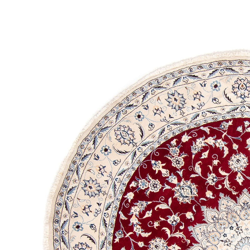 Tappeto Persero - Nain rotondo  - 250 x 250 cm - rosso scuro