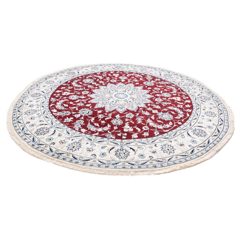 Tappeto Persero - Nain rotondo  - 250 x 250 cm - rosso scuro