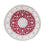 Tappeto Persero - Nain rotondo  - 250 x 250 cm - rosso scuro
