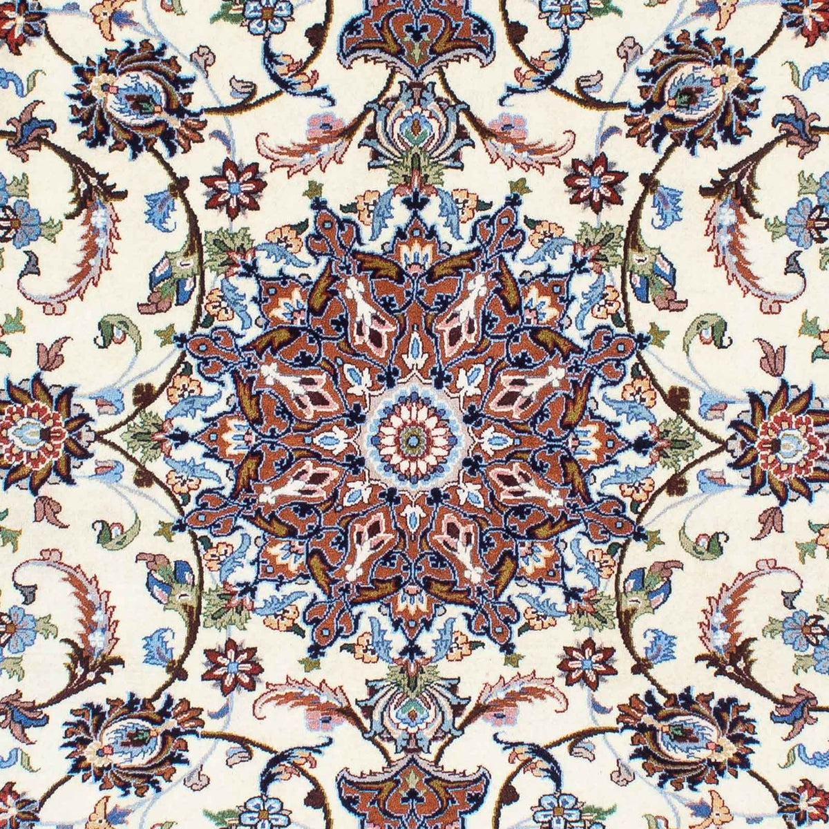 Tappeto Persero - Ghom - 253 x 180 cm - beige