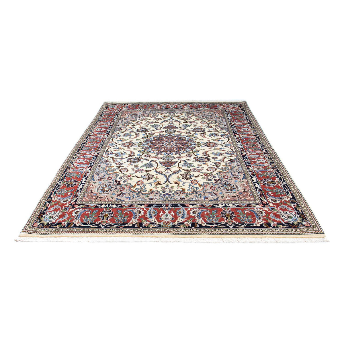 Tappeto Persero - Ghom - 253 x 180 cm - beige