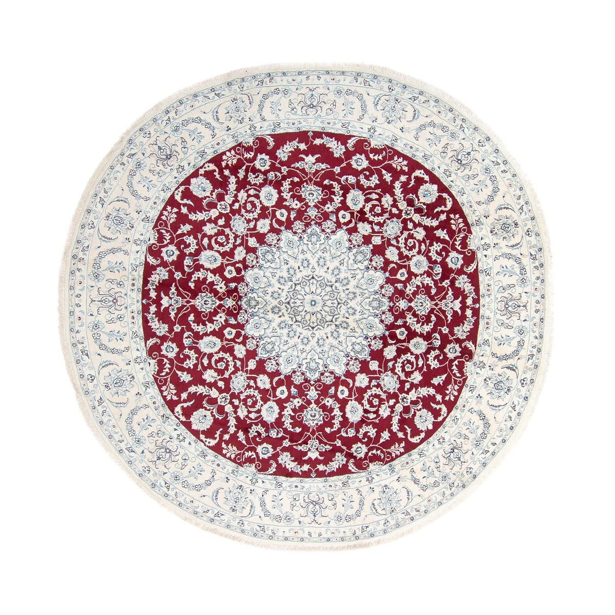 Tappeto Persero - Nain rotondo  - 300 x 300 cm - rosso scuro