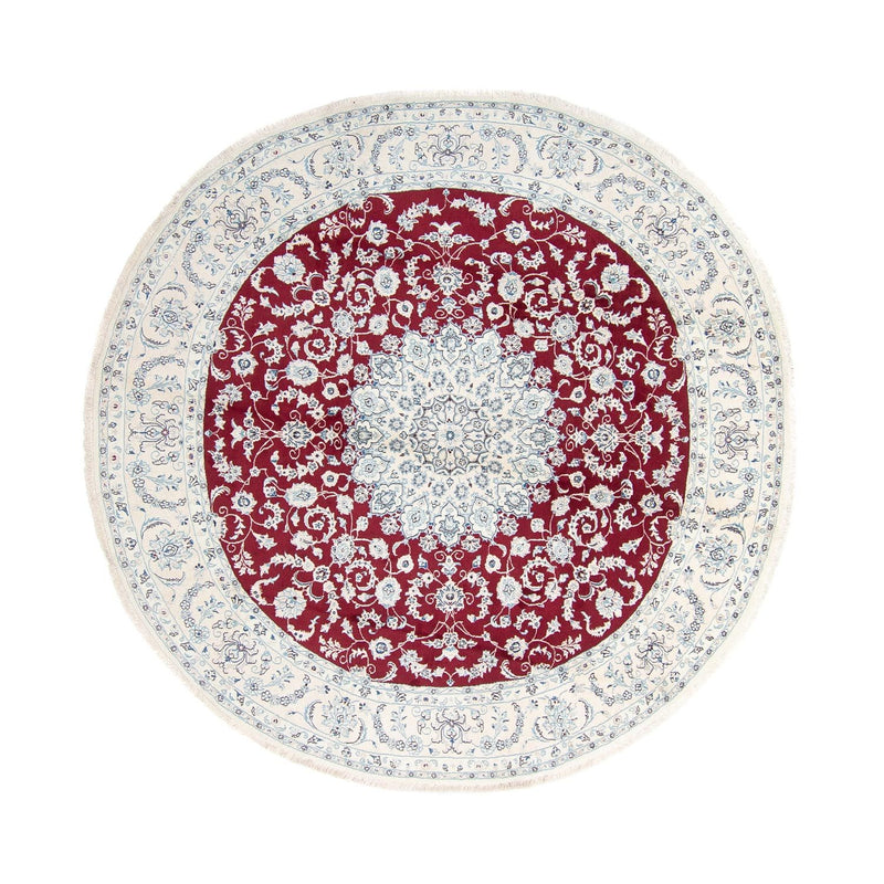 Tappeto Persero - Nain rotondo  - 300 x 300 cm - rosso scuro