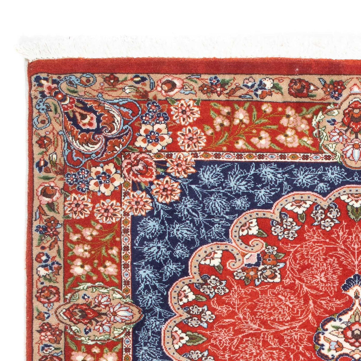 Tappeto Persero - Ghom - 111 x 93 cm - ruggine