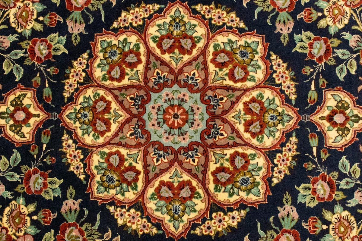 Tappeto Persero - Ghom - 170 x 108 cm - nero