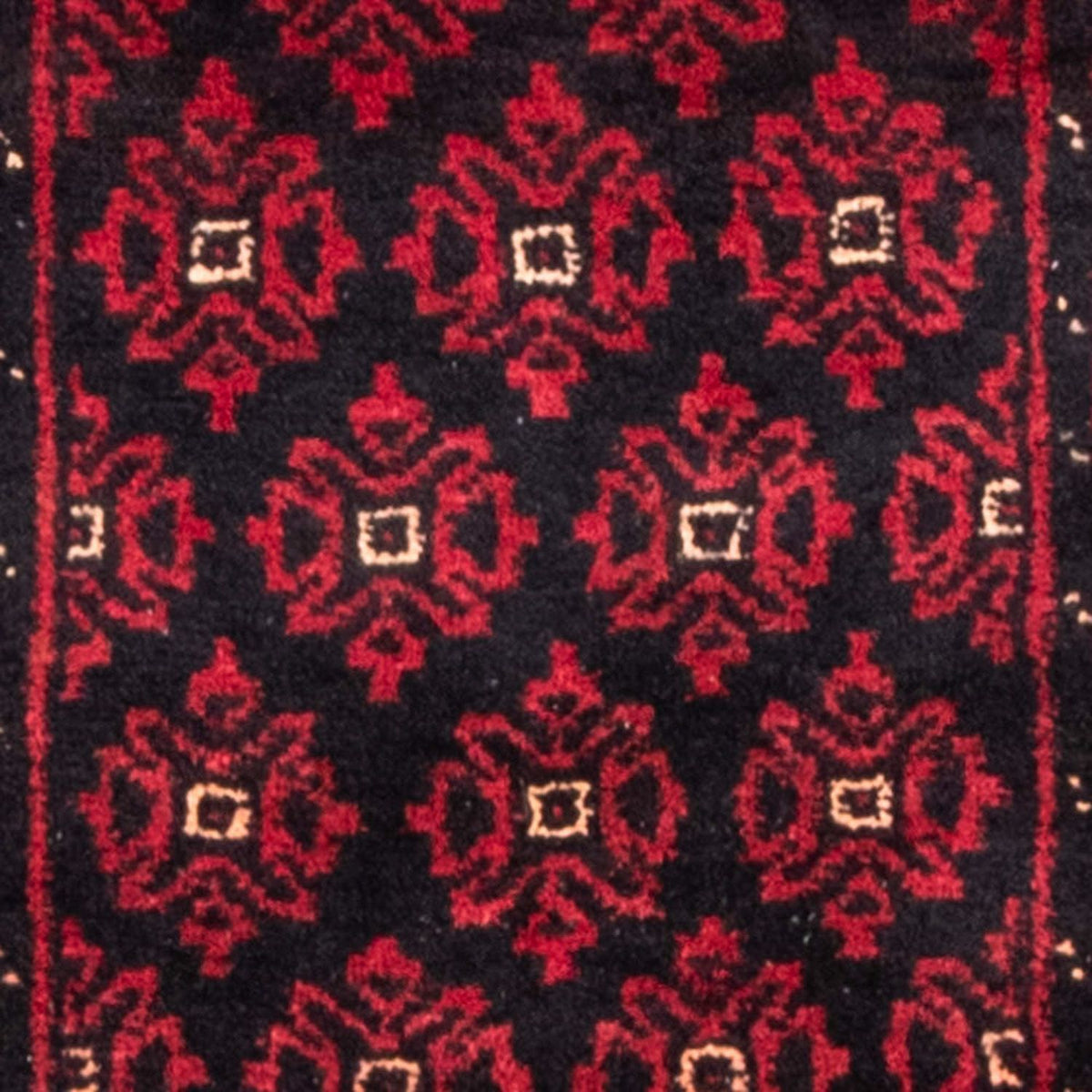 Tappeto corsia Tappeto Belutsch - 222 x 110 cm - rosso scuro