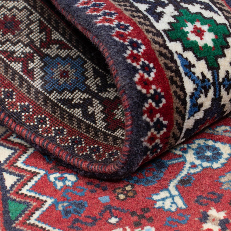 Tappeto corsia Tappeto Persero - Nomade - 198 x 84 cm - rosso scuro