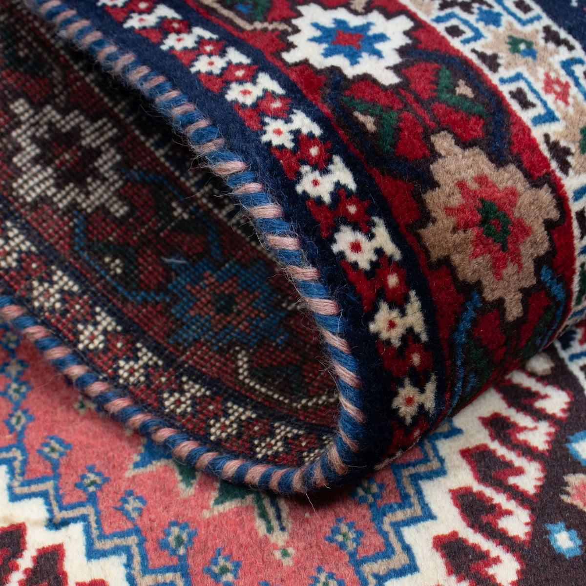 Tappeto corsia Tappeto Persero - Nomade - 190 x 80 cm - blu scuro