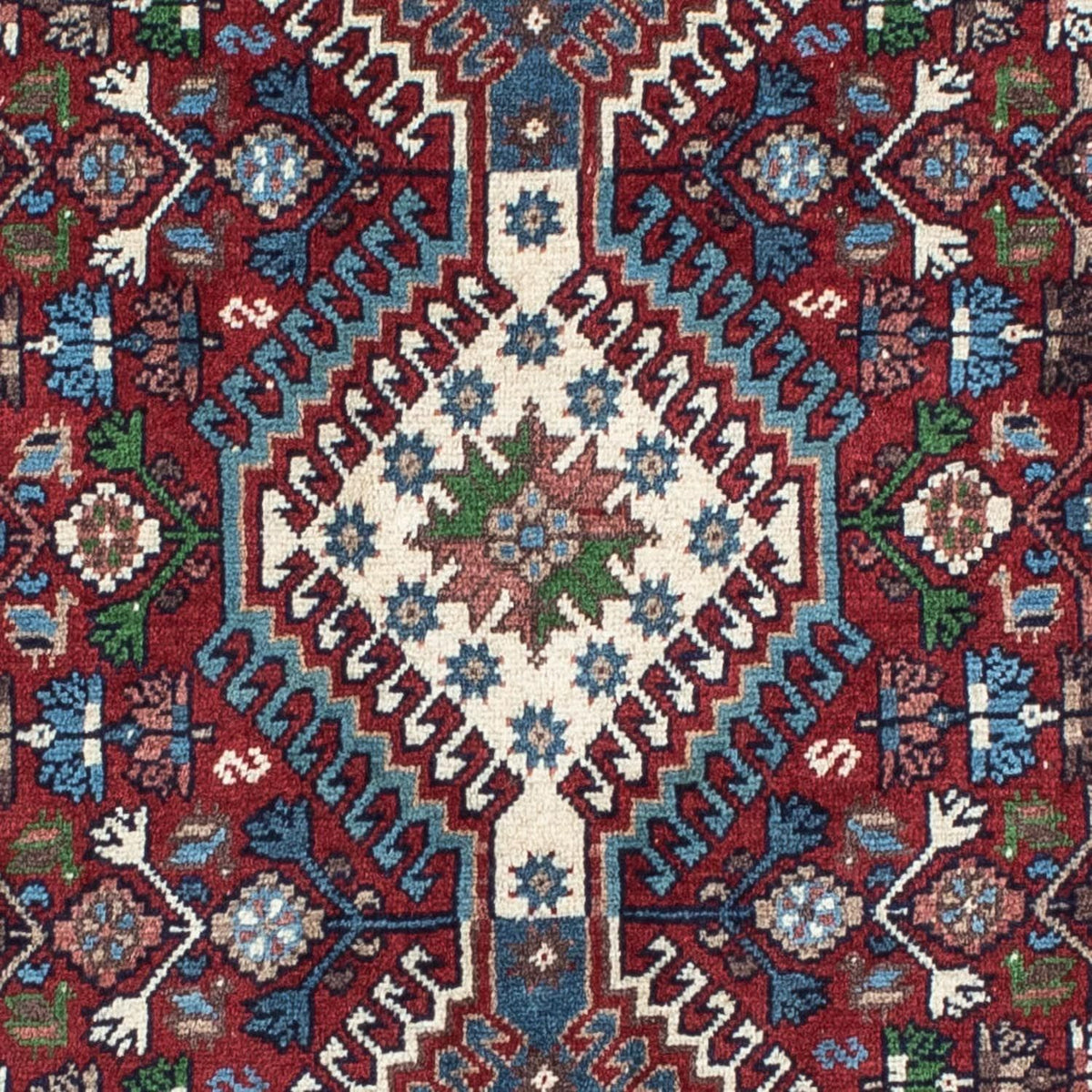 Tappeto Persero - Nomade - 145 x 97 cm - rosso scuro