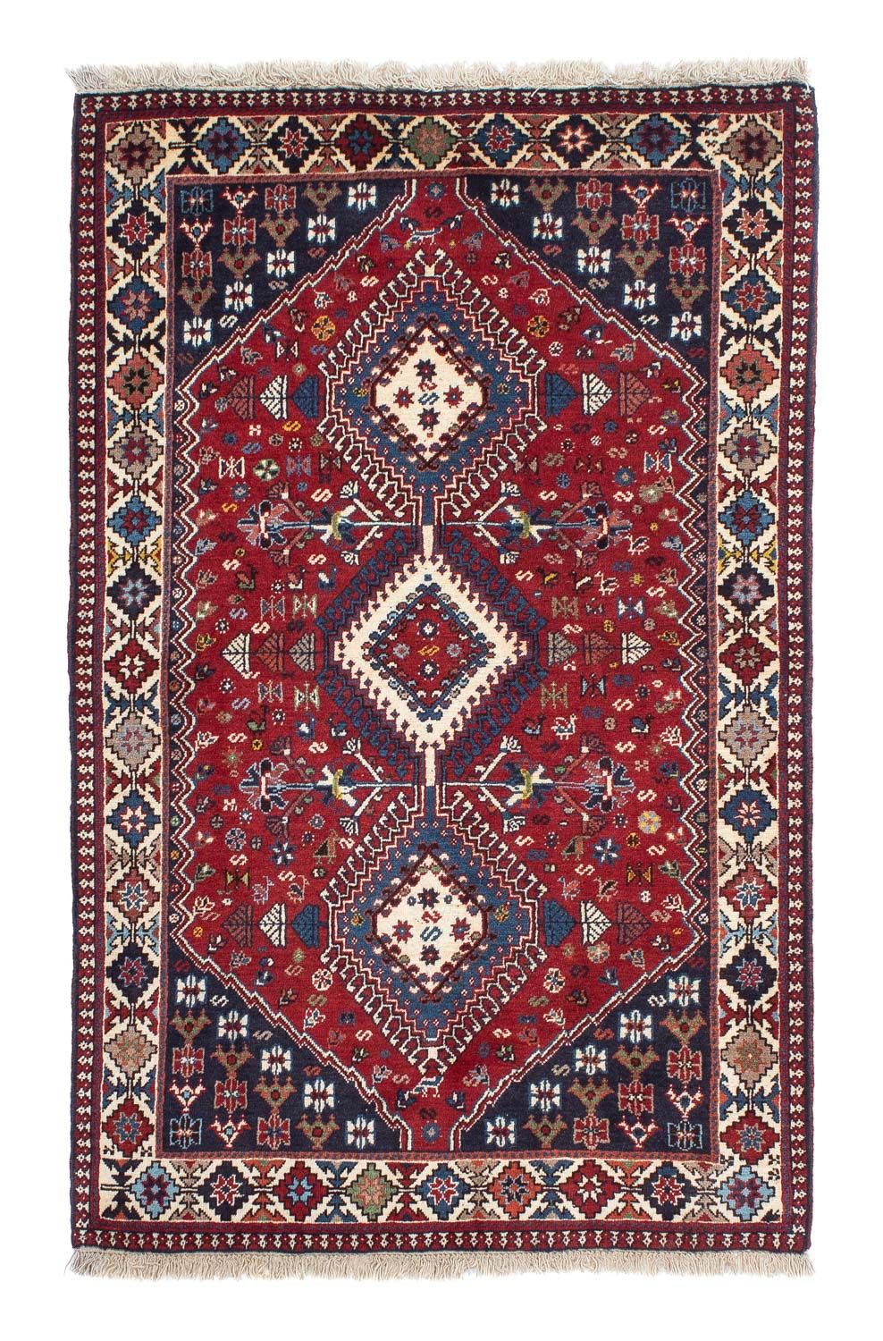 Tappeto Persero - Nomade - 158 x 100 cm - rosso scuro