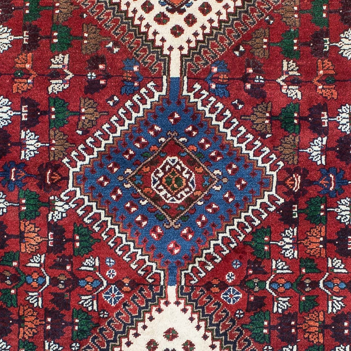 Tappeto Persero - Nomade - 149 x 105 cm - rosso scuro